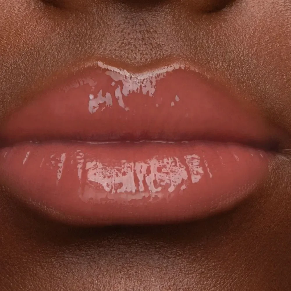 🌻 $10 Too Faced Secure The Bag (Light Terracotta) Lip Injection Gloss New FullSz